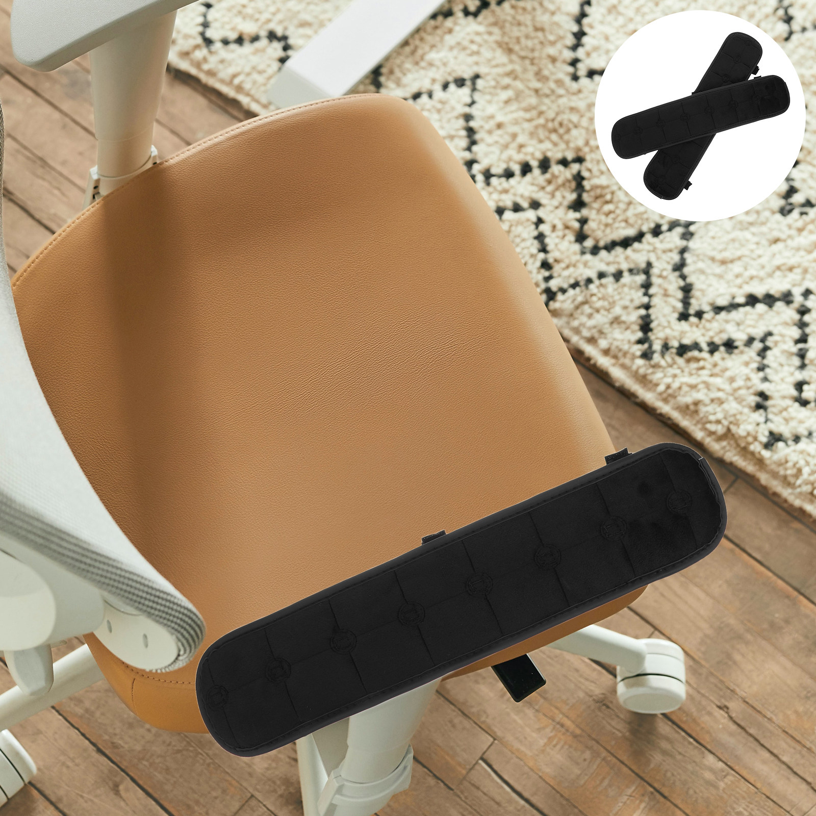 Retro Gaming Universe - 2pcs Office Chair Armrest Cushions Padded