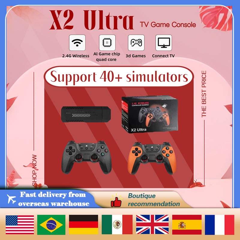 Retro Gaming X2 - X2 Ultra Game Stick Wireless Controller