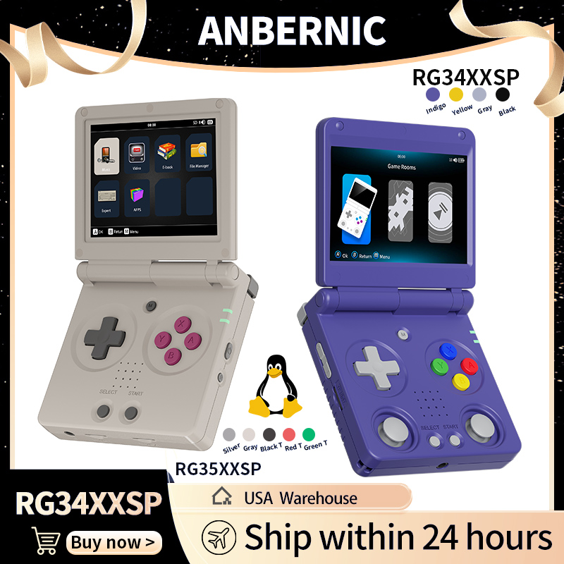 Anbernic RG34XXSP RG35XXSP Fli - Retro Gaming Com avaliação e preço