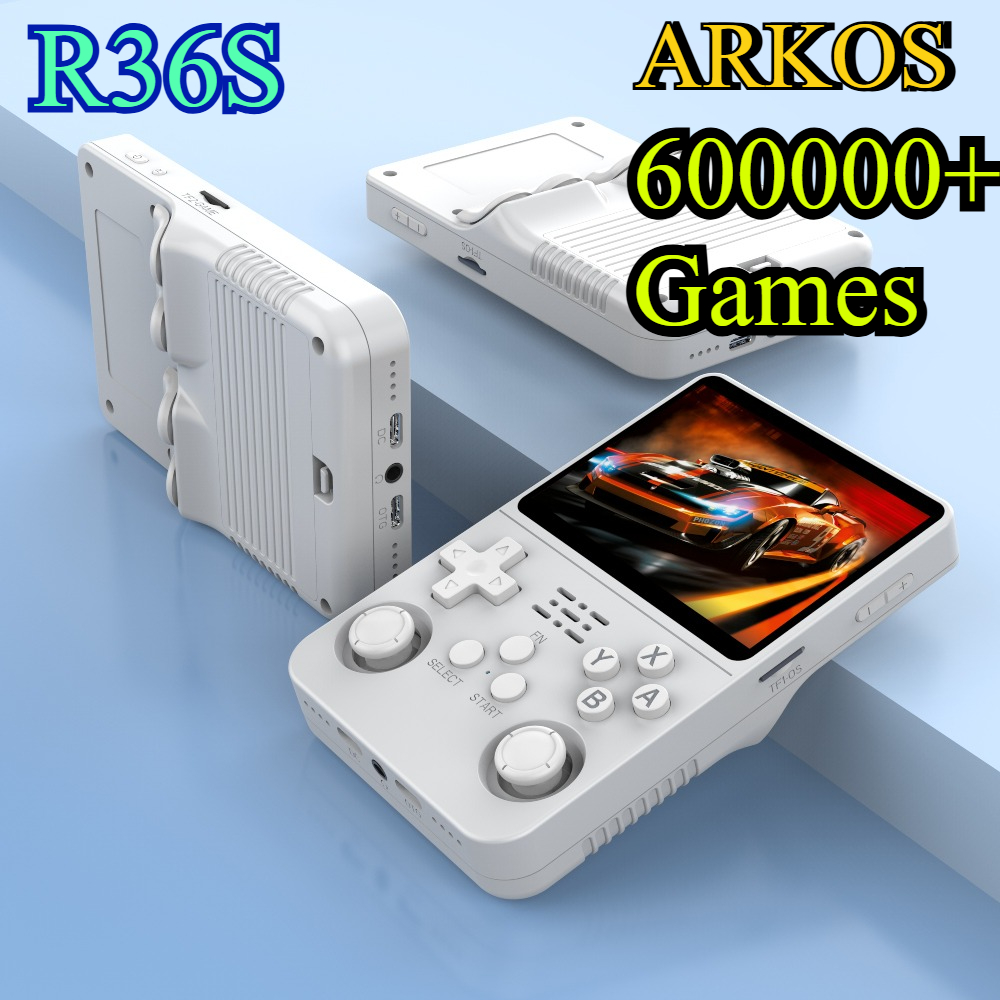 BOYHOM 256G Open Source R36S R - Retro Gaming R36S avaliação e preço
