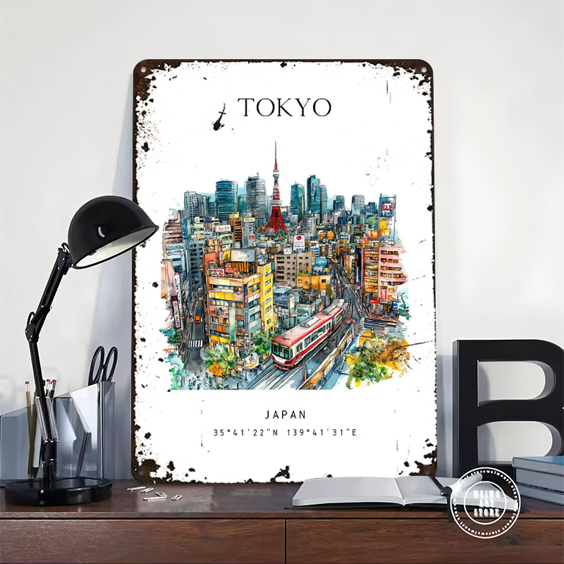 Tokyo Japan Travel Printed Pos - Retro Gaming Tokyo avaliação e preço