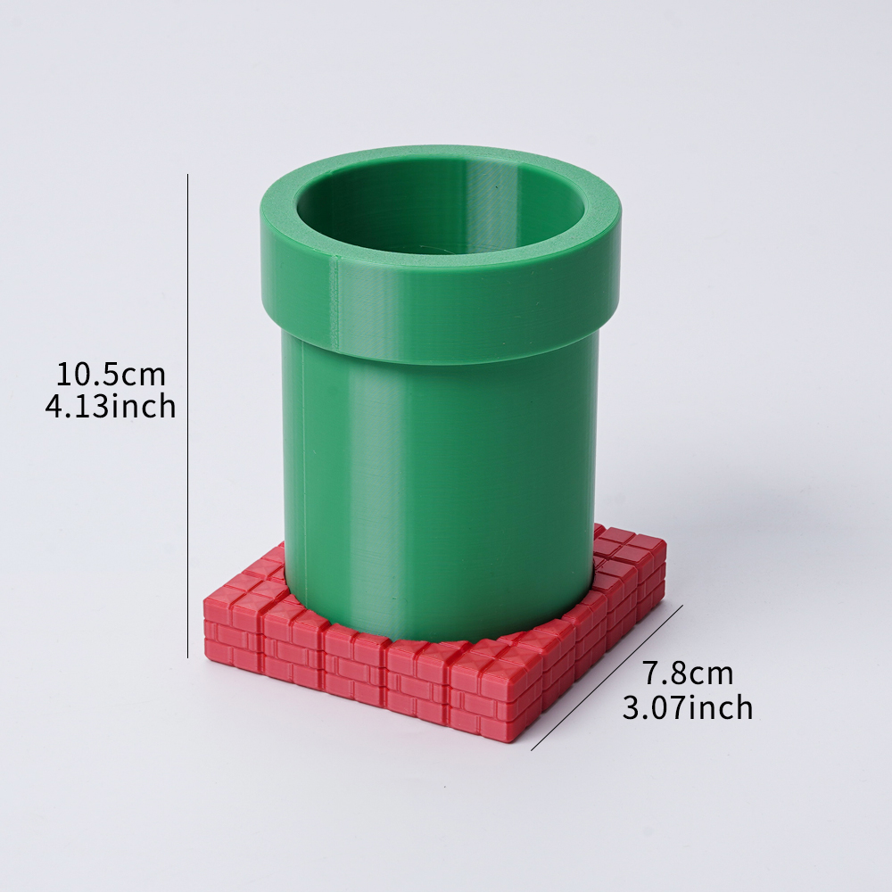 1 Creative Pen Holder Green Pi - Retro Gaming Style avaliação e preço