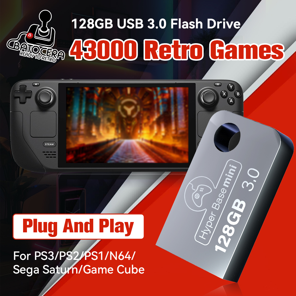Batocera 128G Gaming Stick Wit - Retro Gaming Com avaliação e preço