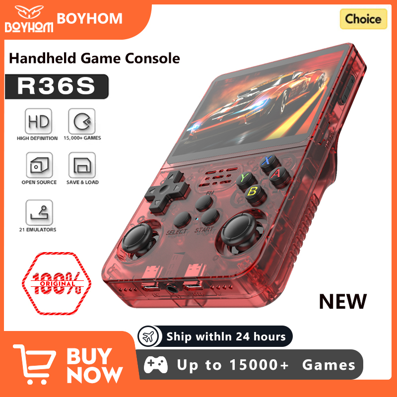NEW R36S Retro Handheld Game C - Retro Gaming R36S avaliação e preço