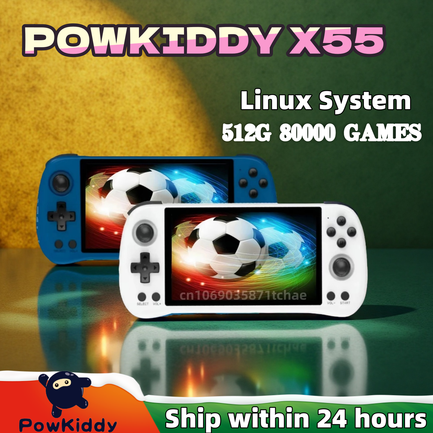 POWKIDDY X55 Handheld Game Con - Retro Gaming Com avaliação e preço