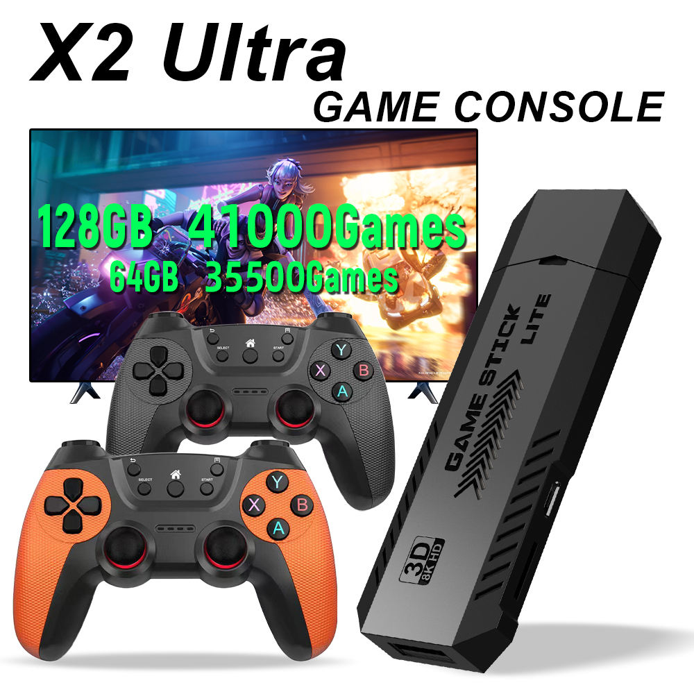 X2 Ultra Pro Retro Game Stick  - Retro Gaming X2 avaliação e preço