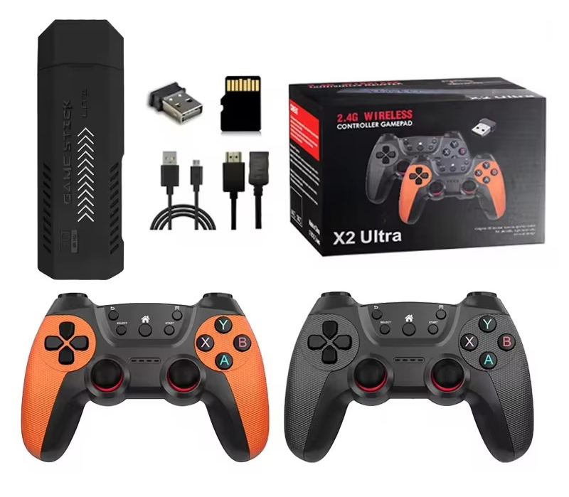 X2 Ultra Game Stick 4K 64GB/12 - Retro Gaming X2 avaliação e preço