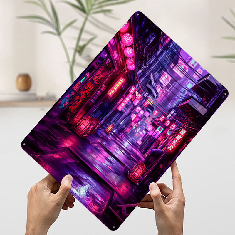 Tokyo Nights Cyberpunk Poster  - Retro Gaming Tokyo avaliação e preço