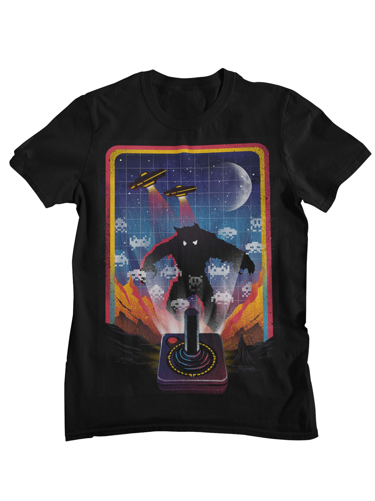 Retro Space Invaders Monster J - Retro Gaming Gamestop avaliação e preço