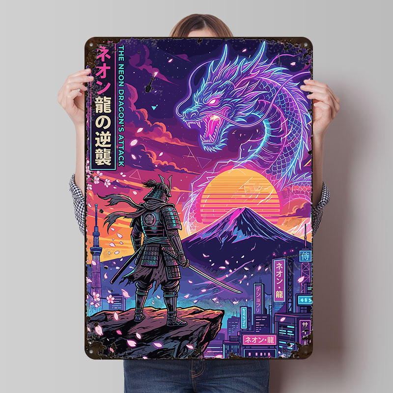 Samurai Vs Neon Dragon in Cybe - Retro Gaming Tokyo avaliação e preço