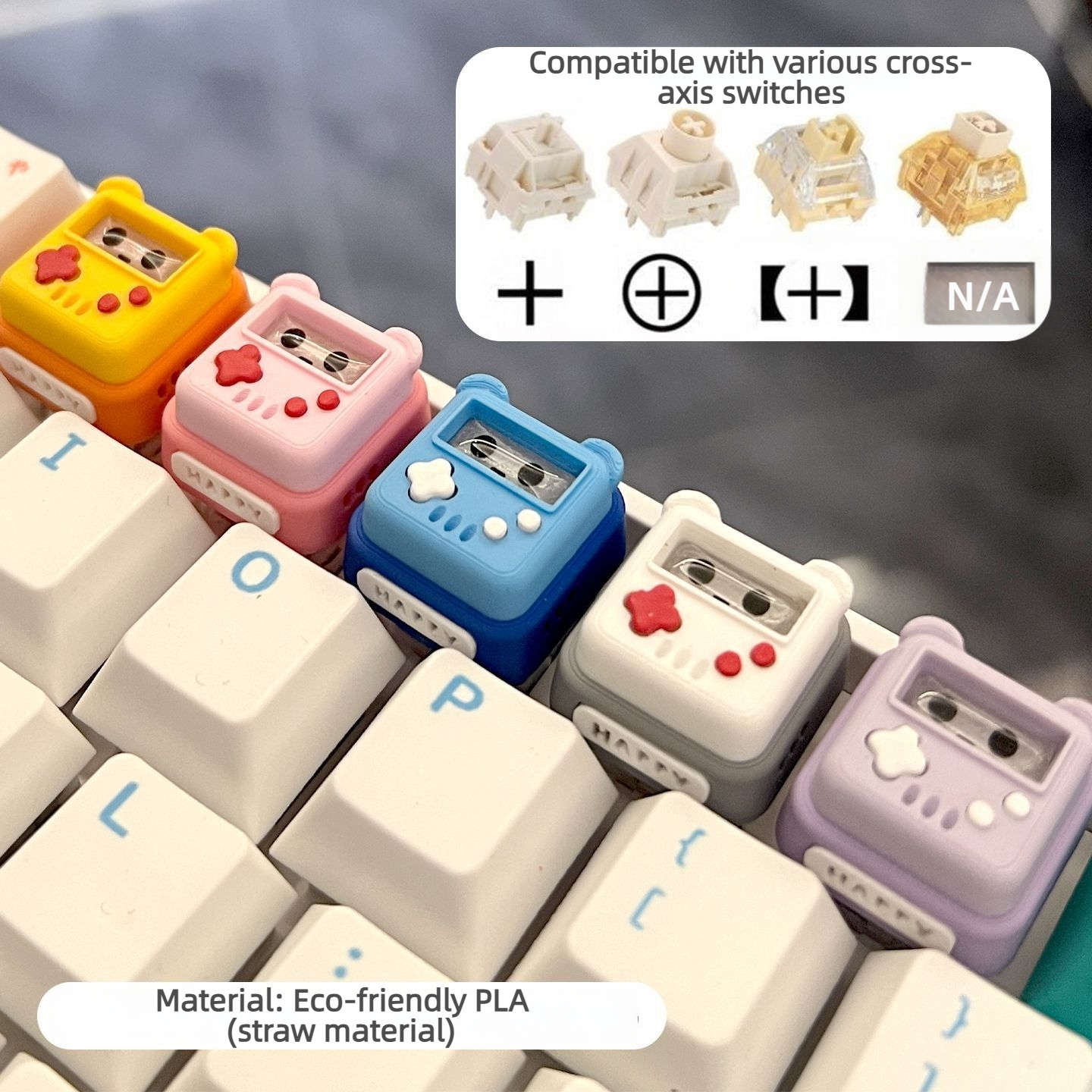 1-5PCS NEW Keycaps Arcade Orig - Retro Gaming Consoles avaliação e preço