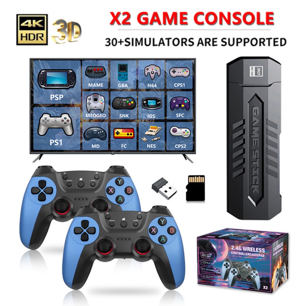 X2 Retro Game Stick 4K Video G - Retro Gaming X2 avaliação e preço
