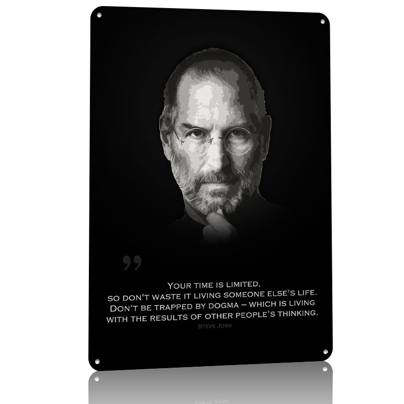 Steve Jobs Printed Poster Cust - Retro Gaming Jobs avaliação e preço
