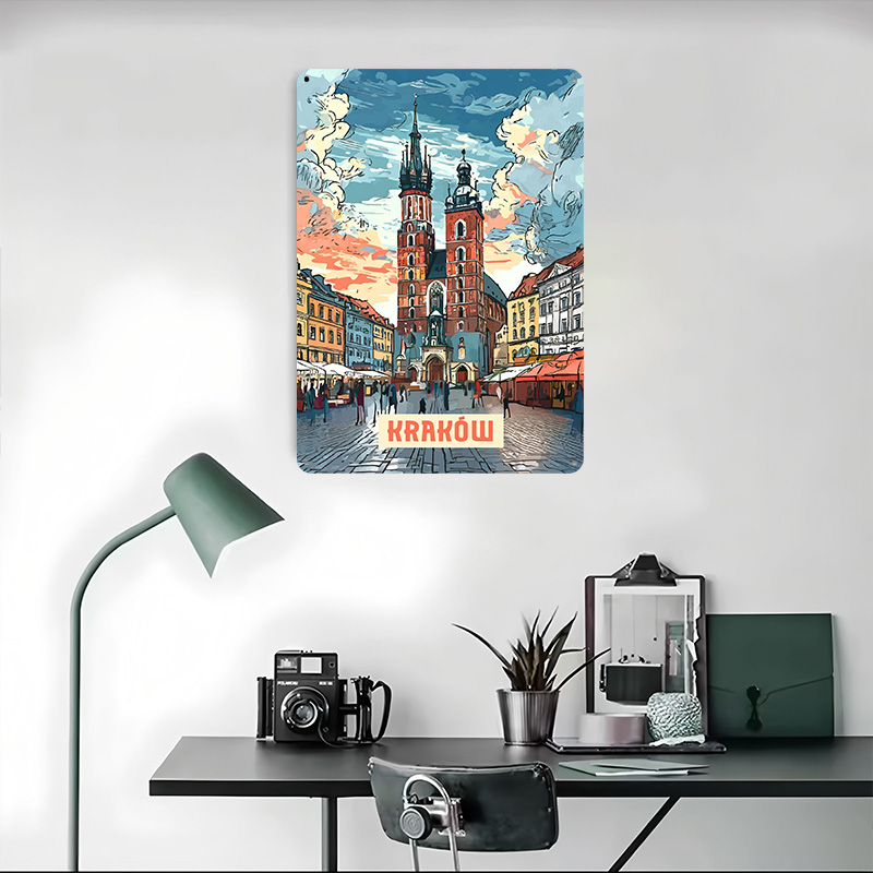Krakow Poster Wall Art Retro V - Retro Gaming Krakow avaliação e preço