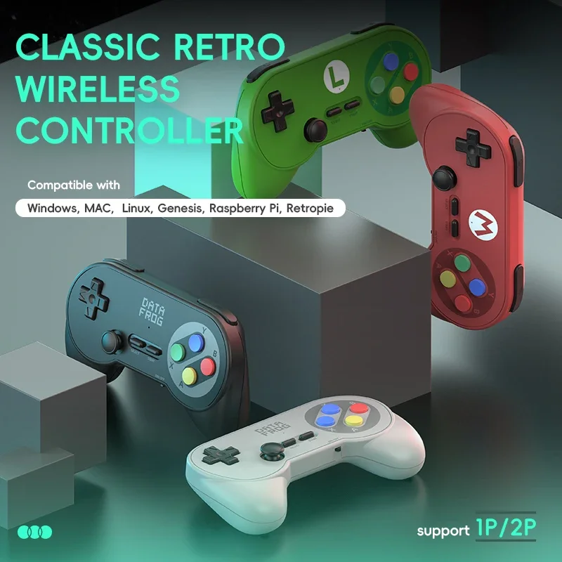 Data Frog PC07 Wireless Retro  - Retro Gaming Style avaliação e preço