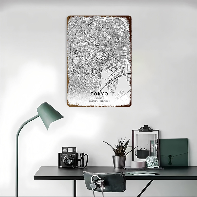 Tokyo Japan Poster Wall Art Re - Retro Gaming Tokyo avaliação e preço