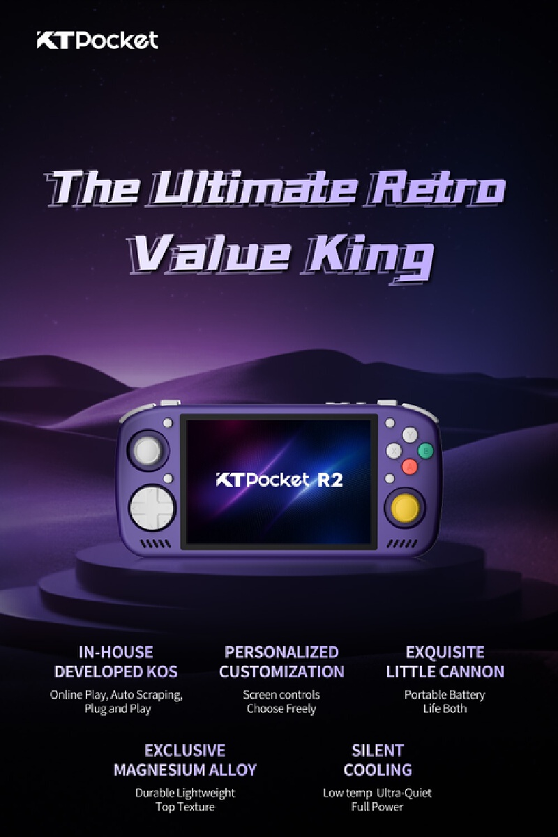 KTPocket R2 KTR2 4:3/3:2 Touch - Retro Gaming Consoles avaliação e preço