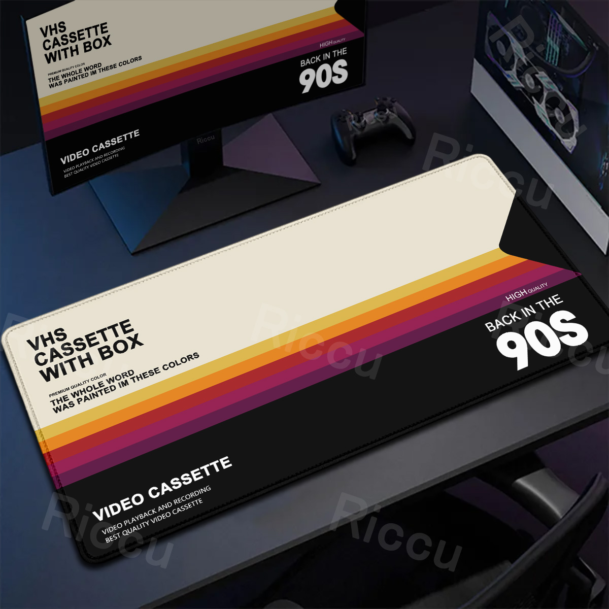 Retro VHS Style Mouse Pad Xxl  - Retro Gaming Style avaliação e preço