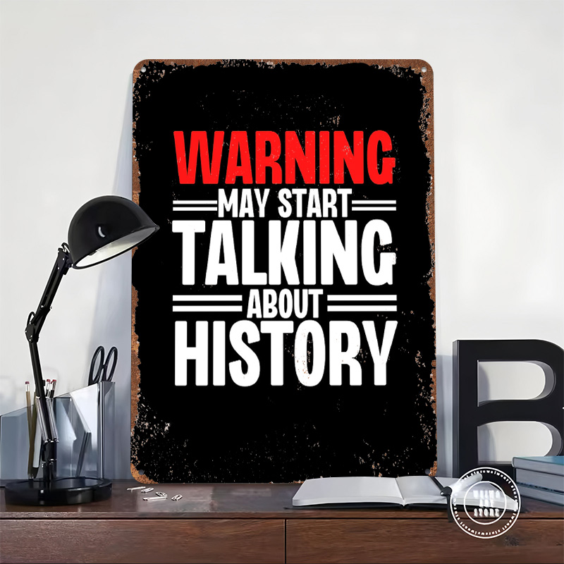 Warning May Start Talking Tin  - Retro Gaming Talk avaliação e preço