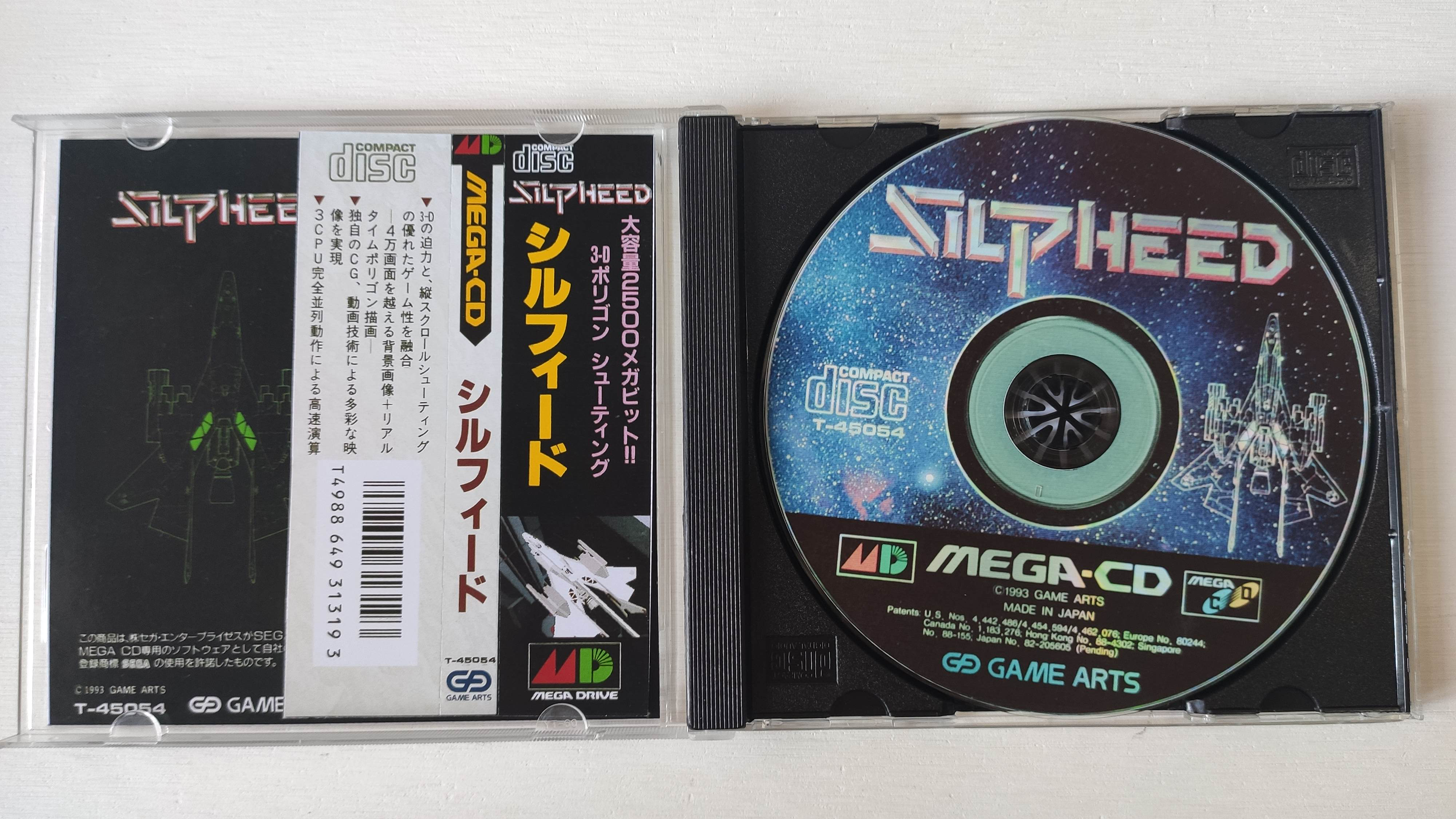 Mega CD Copy Disc Silpeed Game - Retro Gaming Consoles avaliação e preço
