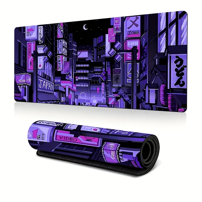 XXL Tokyo Street Desk Mat,Vibr - Retro Gaming Tokyo avaliação e preço