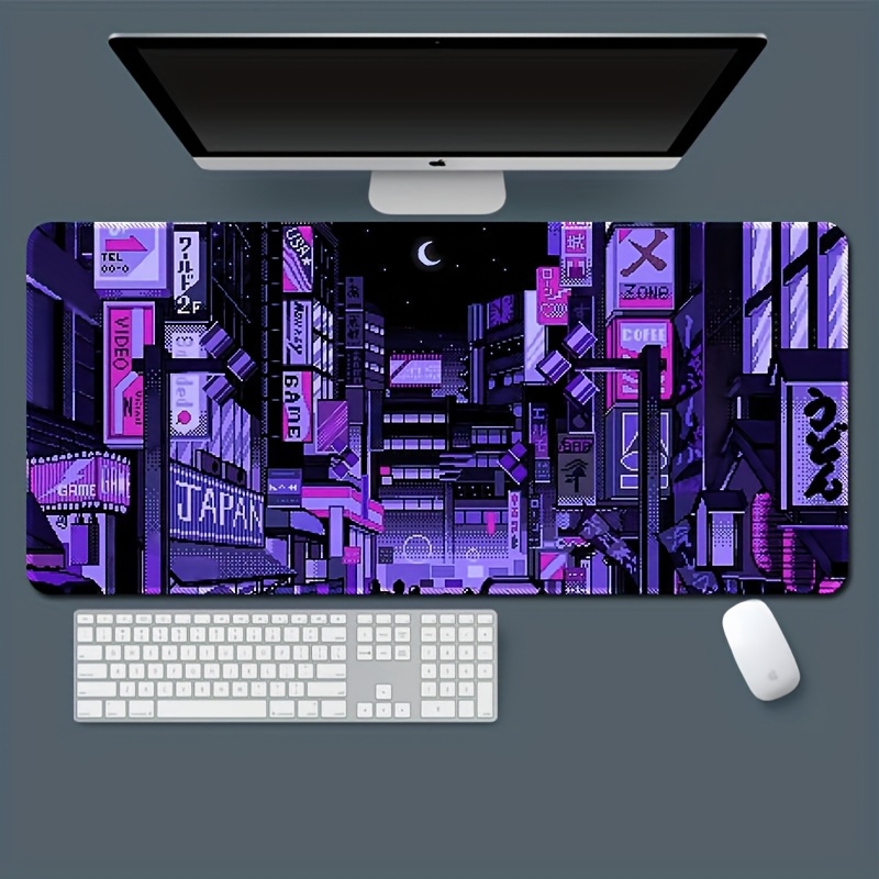 XXL Tokyo Street Desk Mat,Vibr - Retro Gaming Tokyo avaliação e preço