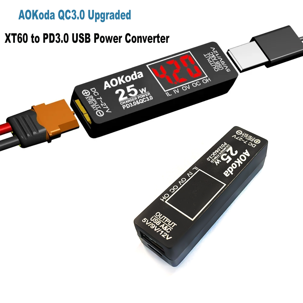 AOKoda Power Converter Adapter - Controller Adapter Usb avaliação e preço