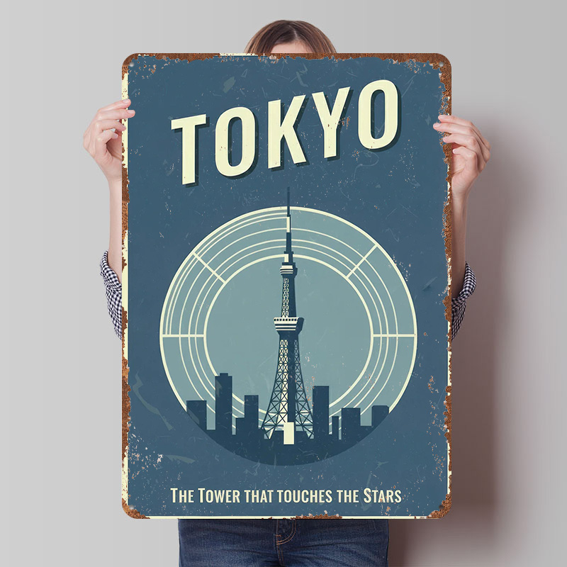 Tokyo Tower Vintage Travel Pri - Retro Gaming Tokyo avaliação e preço