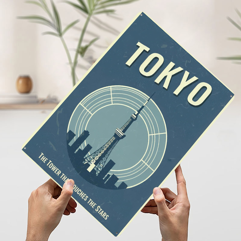 Tokyo Tower Vintage Travel Pri - Retro Gaming Tokyo avaliação e preço