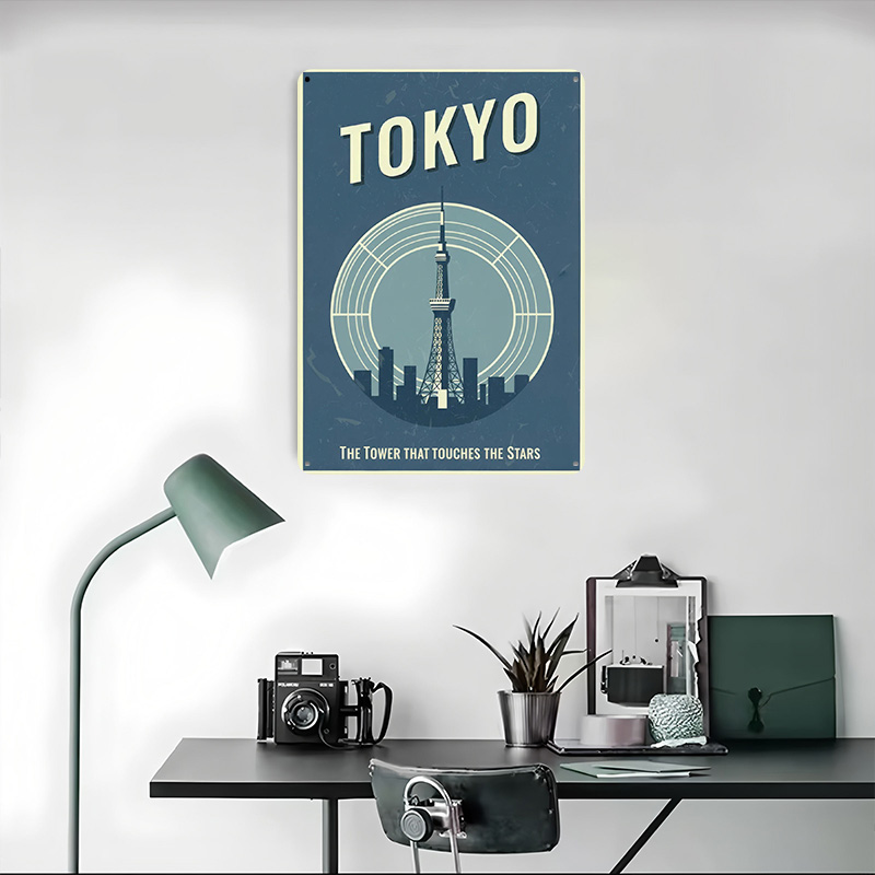 Tokyo Tower Vintage Travel Pri - Retro Gaming Tokyo avaliação e preço