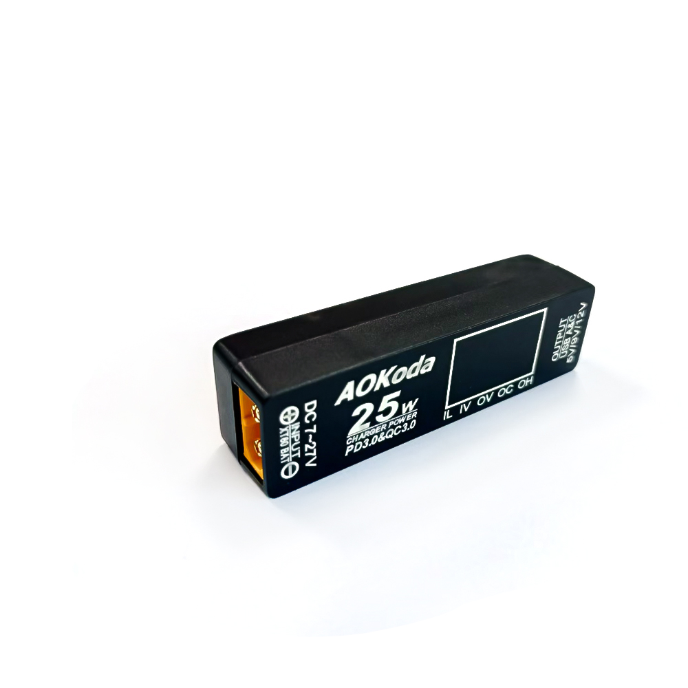 AOKoda XT60 to PD3.0 Lipo Batt - Controller Adapter Usb avaliação e preço