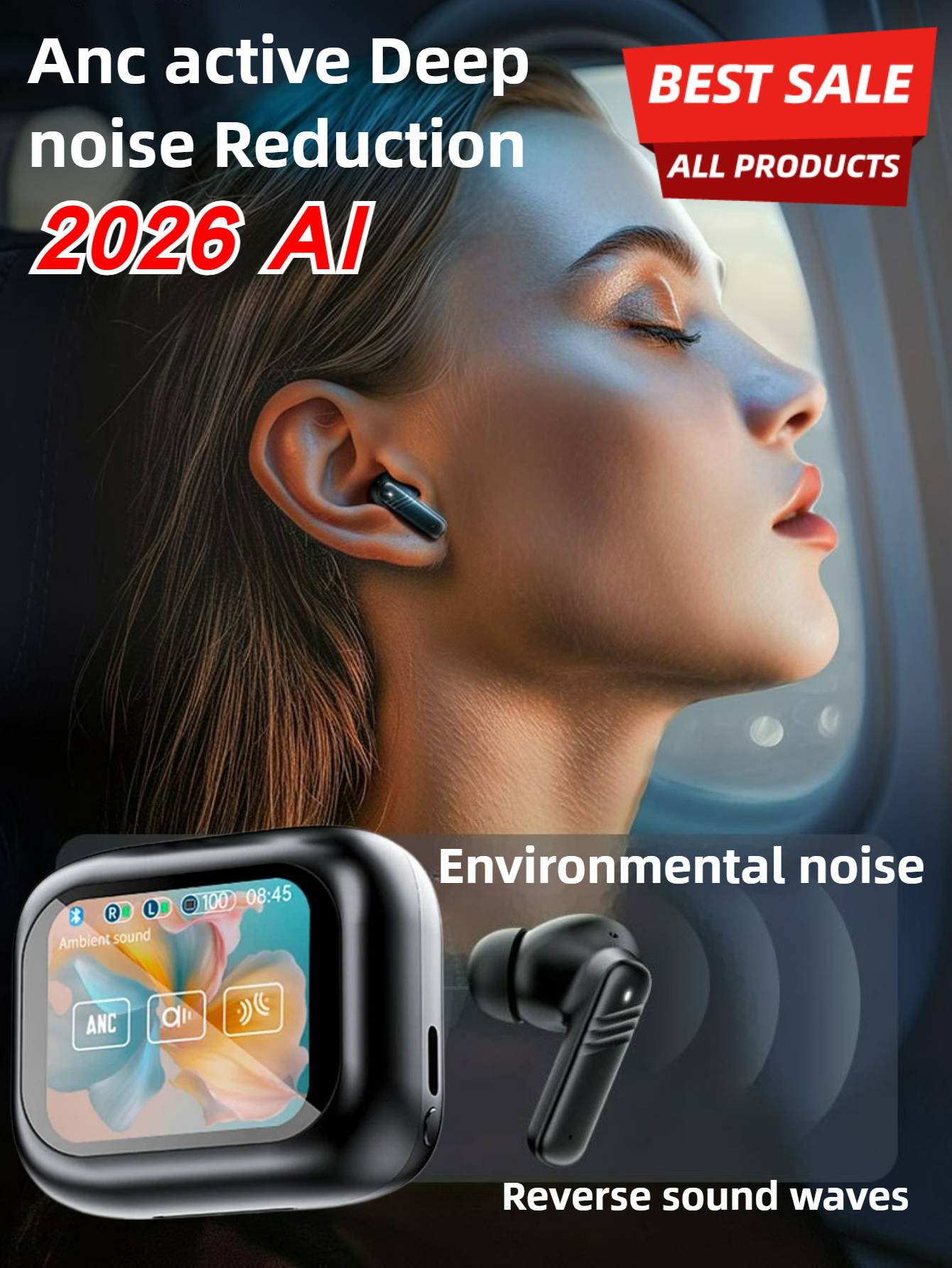 2026 NEW Professional ANC Earb - Controller Adapter Usb avaliação e preço