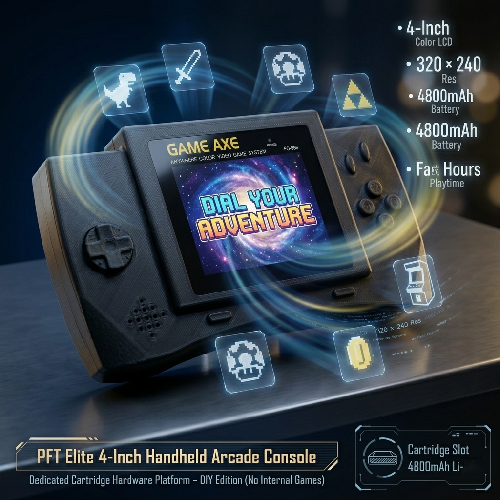 PFT Elite 4-Inch Handheld Arca - Retro Gaming Consoles avaliação e preço