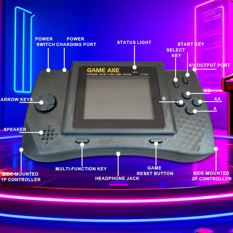PFT Elite 4-Inch Handheld Arca - Retro Gaming Consoles avaliação e preço
