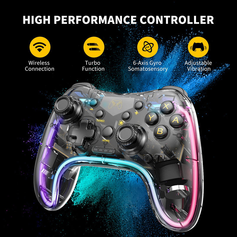 Wireless RGB Colorful console  - Retro Gaming Com avaliação e preço