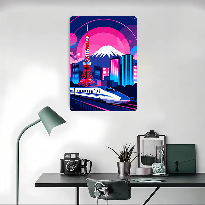 Tokyo Cityscape With Bullet Tr - Retro Gaming Tokyo avaliação e preço