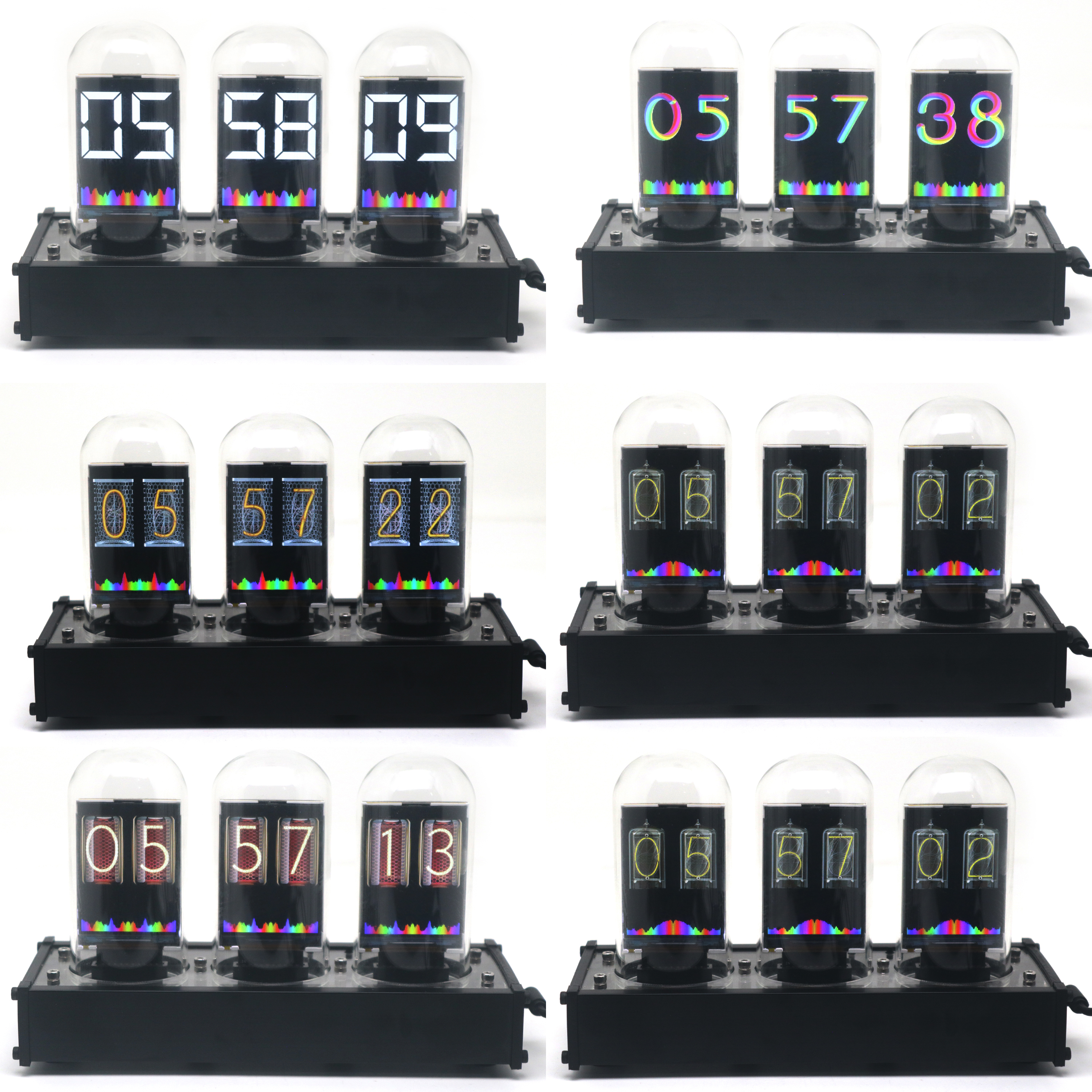 2.6-inch IPS Analog Nixie Tube - Retro Gaming Youtube avaliação e preço
