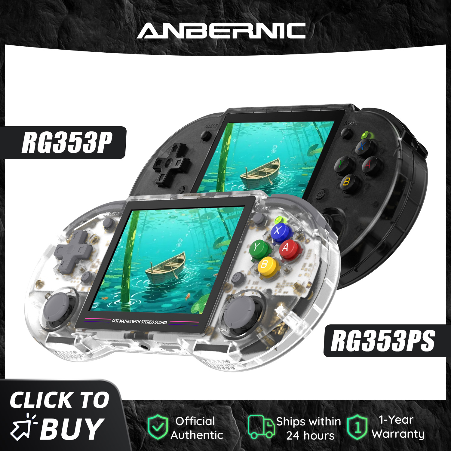 Anbernic  RG353P RG353PS 64 Bi - Retro Gaming Com avaliação e preço