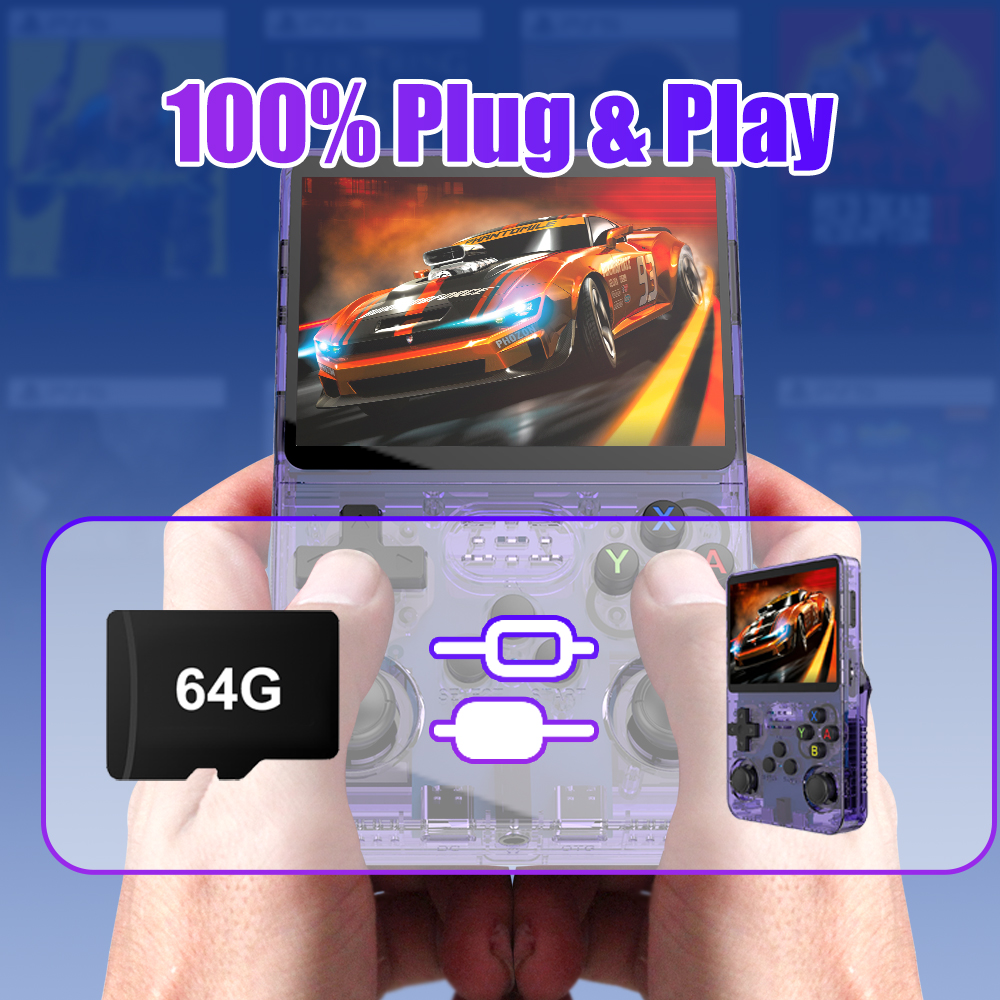 64G Game TF Card for R36S Vide - Retro Gaming R36S avaliação e preço