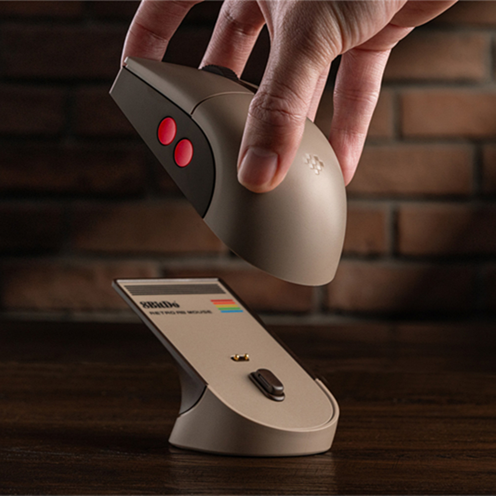 8BitDo Retro R8 Mouse - C64 Ed - Retro Gaming Style avaliação e preço