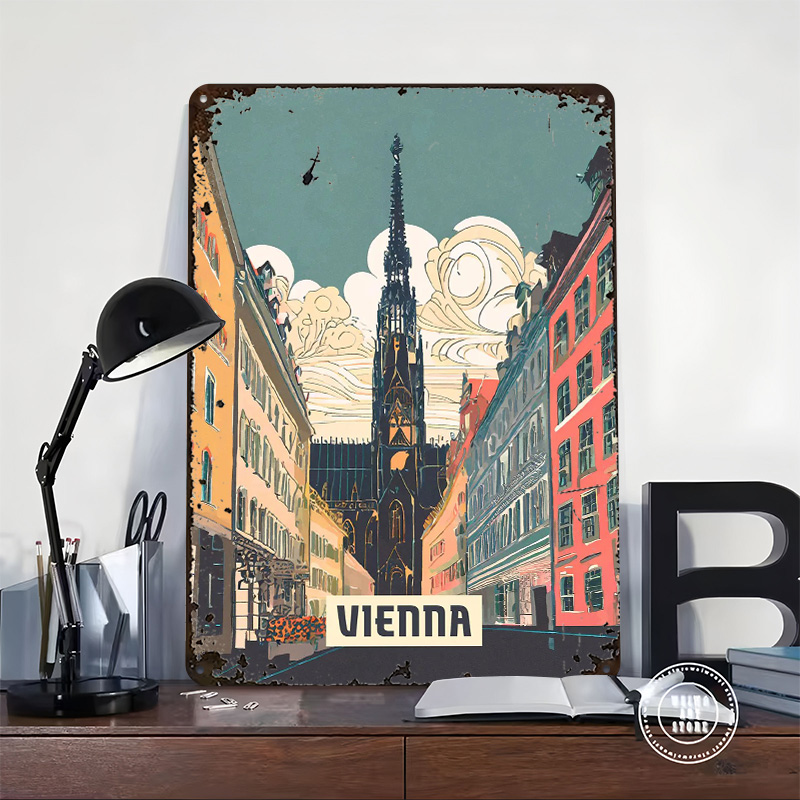 Vienna Printed Poster Customiz - Retro Gaming Vienna avaliação e preço