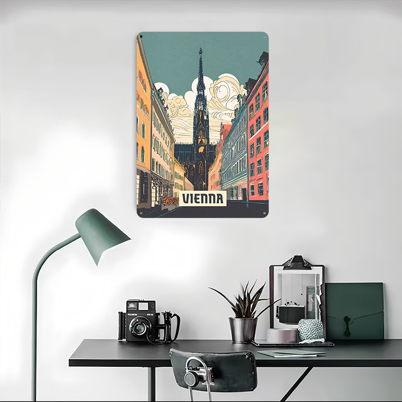 Vienna Printed Poster Customiz - Retro Gaming Vienna avaliação e preço