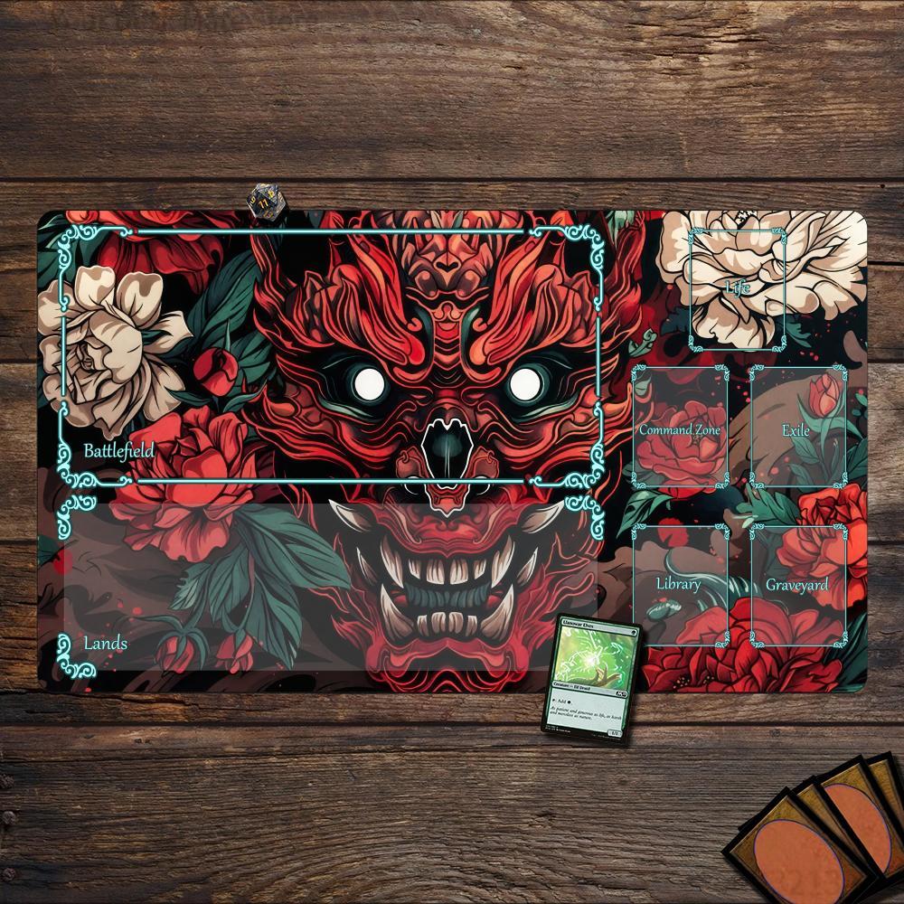 Magic Playmat card gaming mat  - Retro Gaming Style avaliação e preço
