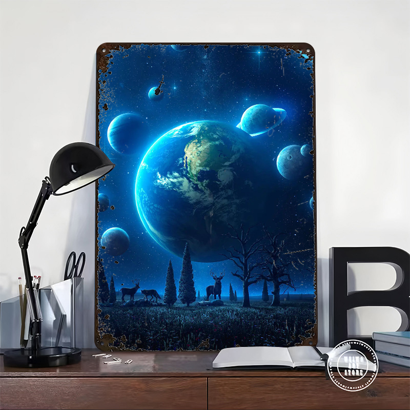 Blue Universe Lightly 3D Poste - Retro Gaming Universe avaliação e preço