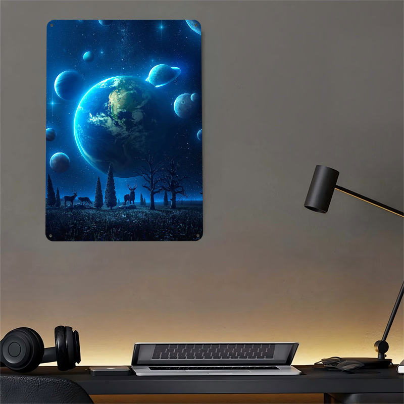 Blue Universe Lightly 3D Poste - Retro Gaming Universe avaliação e preço