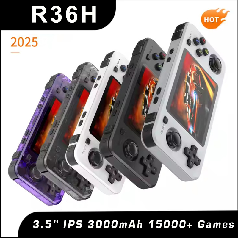 New R36H Retro Handheld Consol - Retro Gaming R36S avaliação e preço