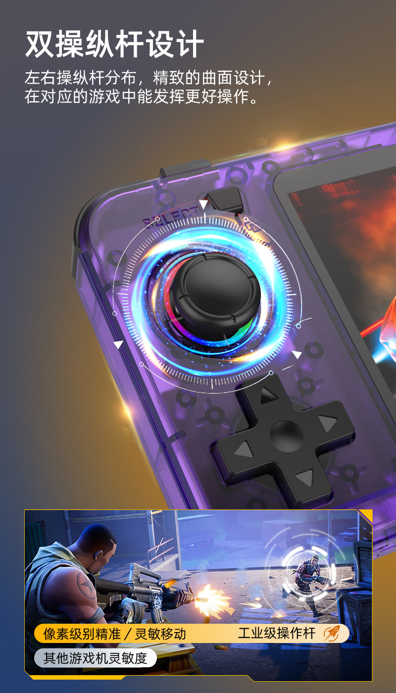 New R36H Retro Handheld Consol - Retro Gaming R36S avaliação e preço