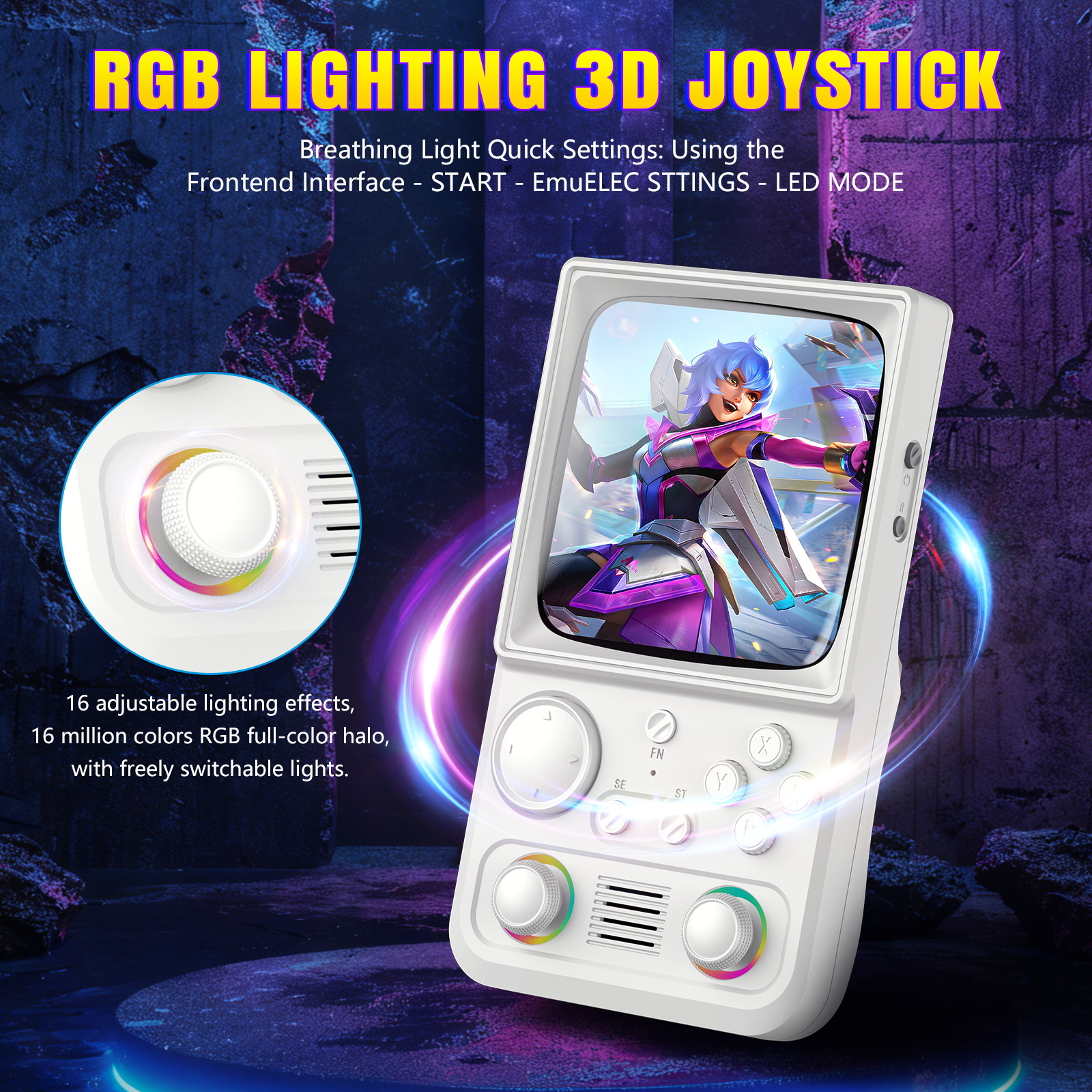 R36T MAX Retro Handheld Game C - Retro Gaming Style avaliação e preço