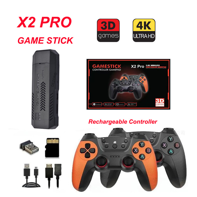 X2 Pro Retro Game Console Stic - Retro Gaming X2 avaliação e preço