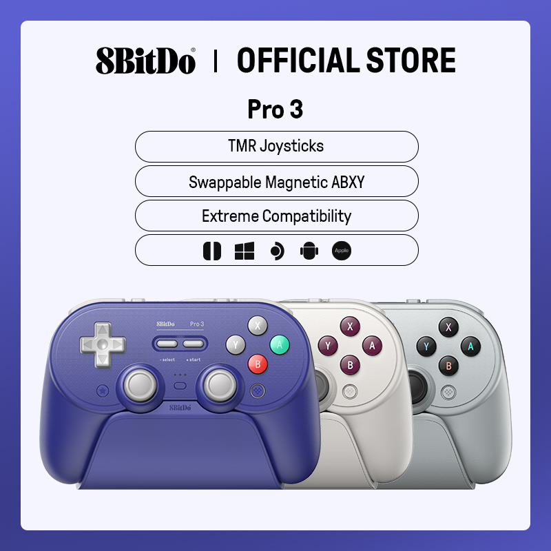 8BitDo Pro 3 Wireless Gaming C - Nes Controller Usb avaliação e preço